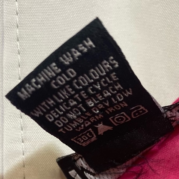 Vintage Y2K Wet Seal Babydoll Polka Dot Mini Dress Juniors Small Preppy Hot Pink - Picture 7 of 8